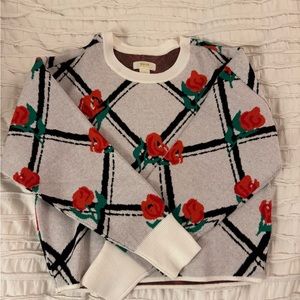 Anthropologie Rose sweater